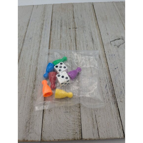 Dog-opoly Edition Game Replacement Token Pieces Movers And Dice - Picture 2 of 2